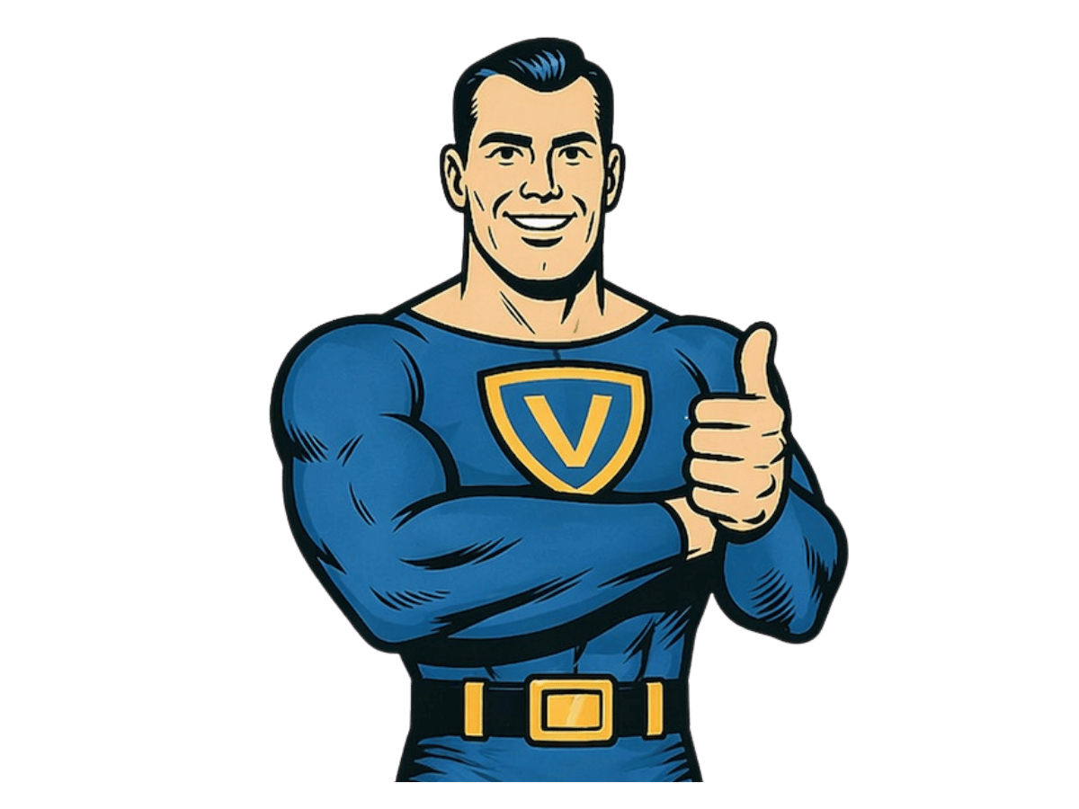 Vahti näyttää peukkua_läpinäkyvä tausta