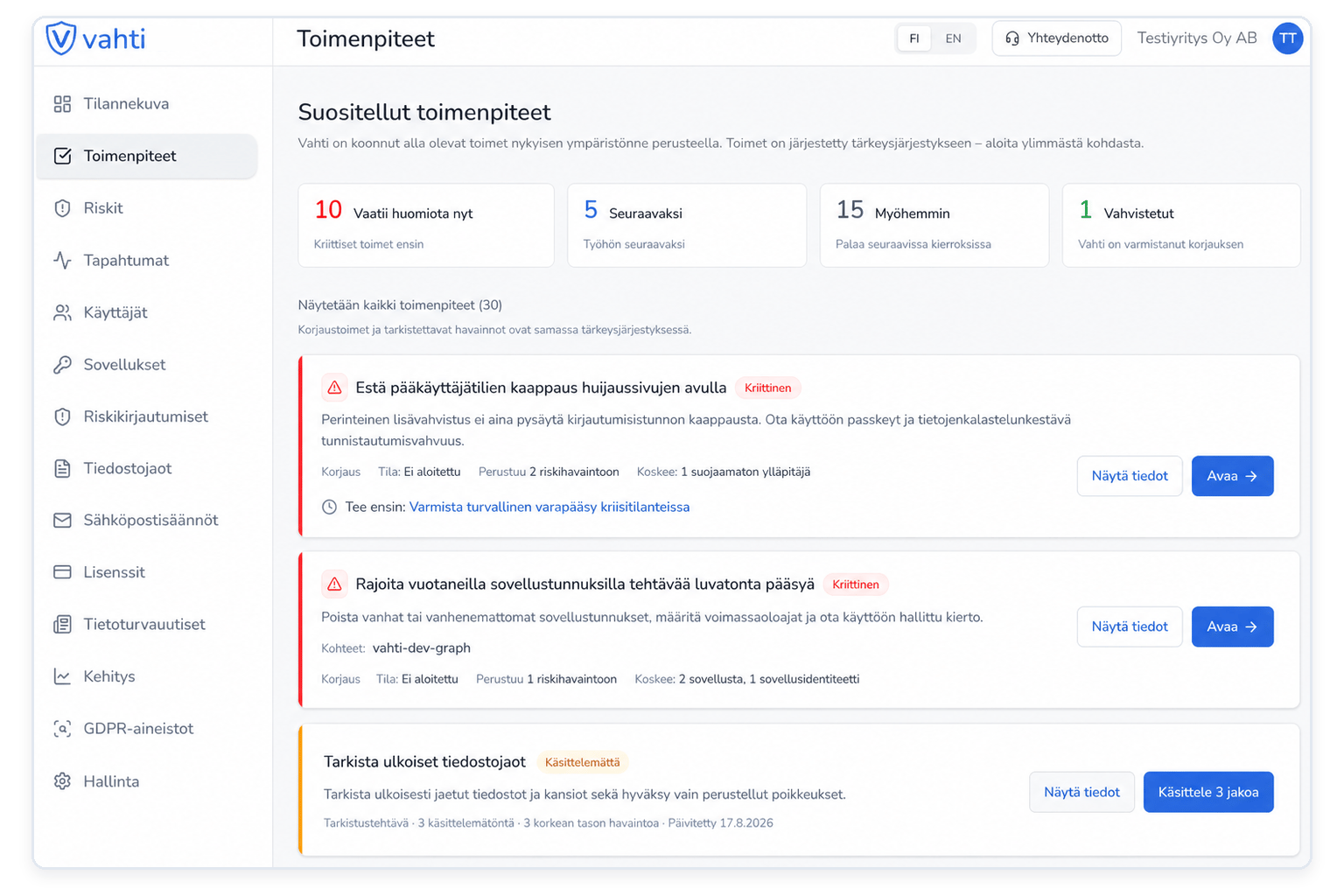 Tiedä, mitä tehdä seuraavaksi